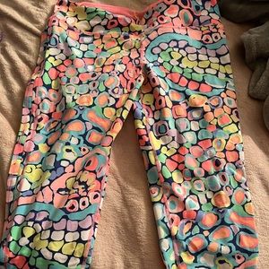 Lilly Pulitzer Luxletic XL leggings EUC-